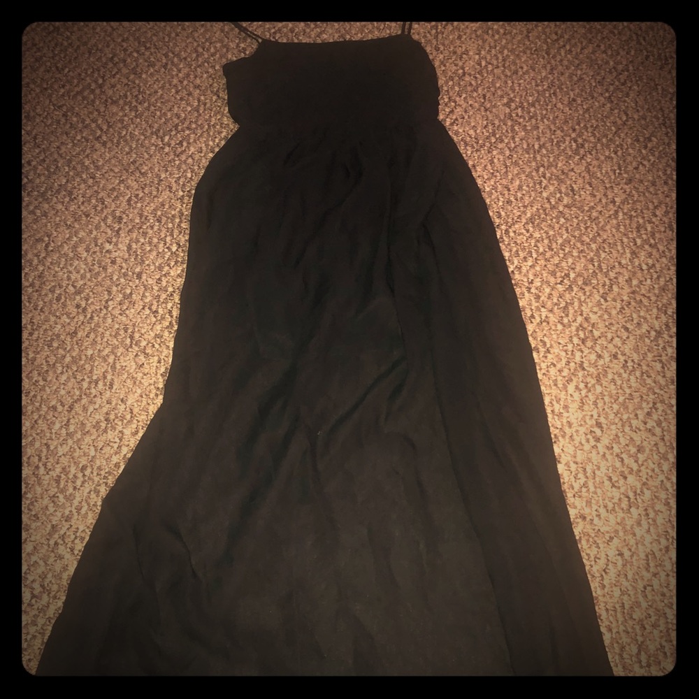 Maxi black dress